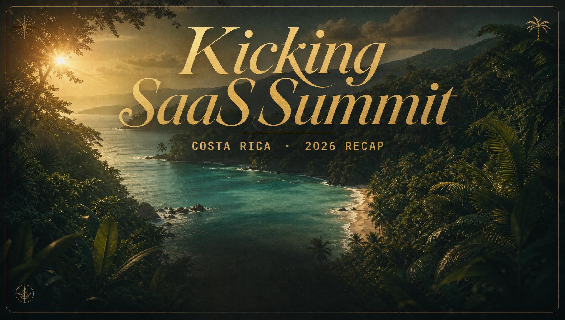 Kicking SaaS Summit 2026 recap video thumbnail