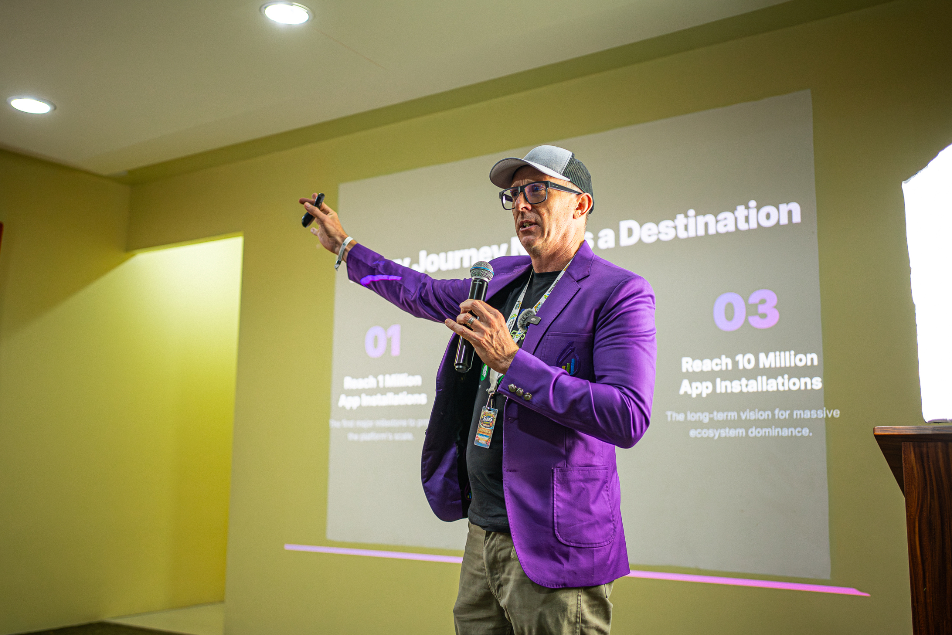 Keynote on the roadmap to 10M installs